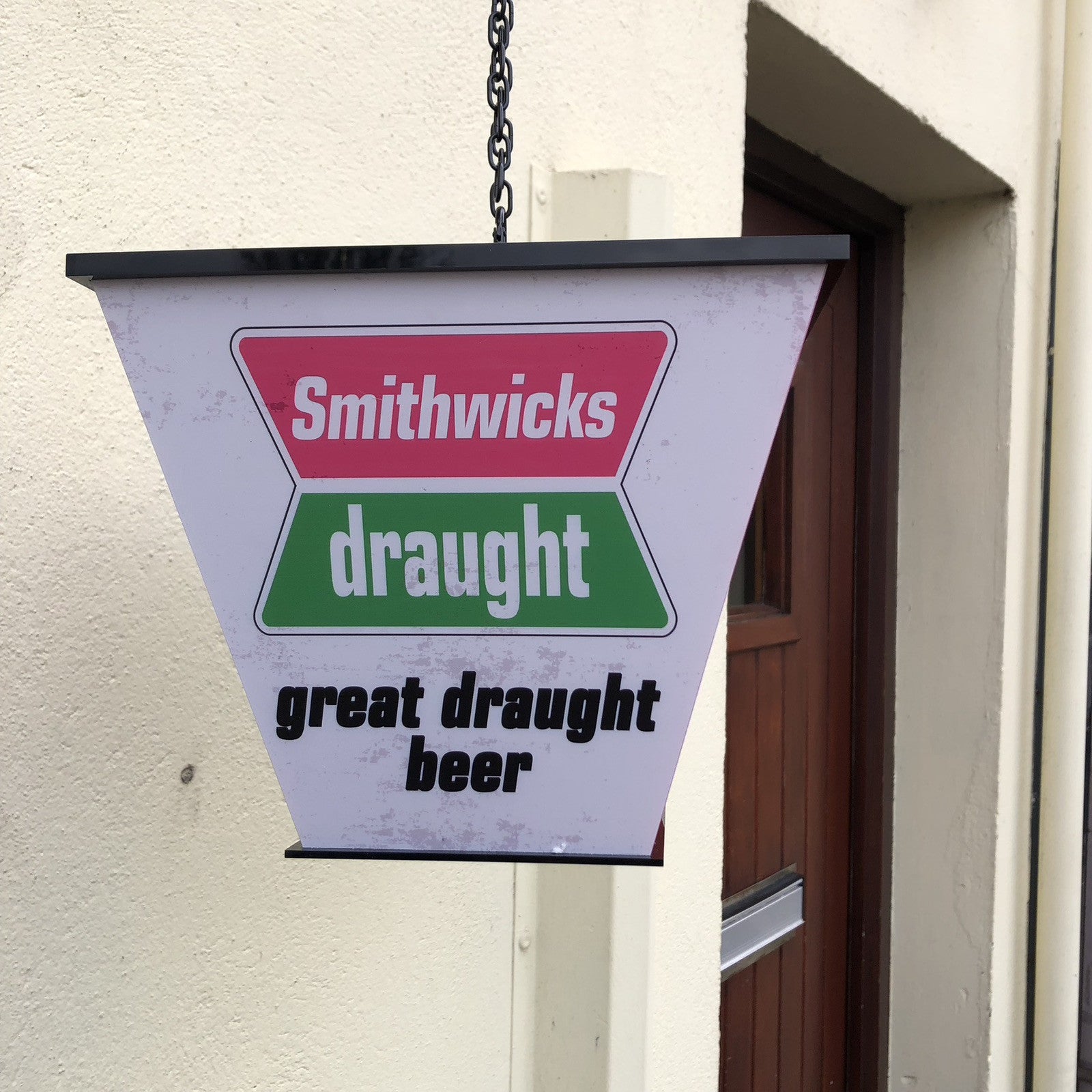 Guinness/ Smithwicks Four Sided Hanging Light