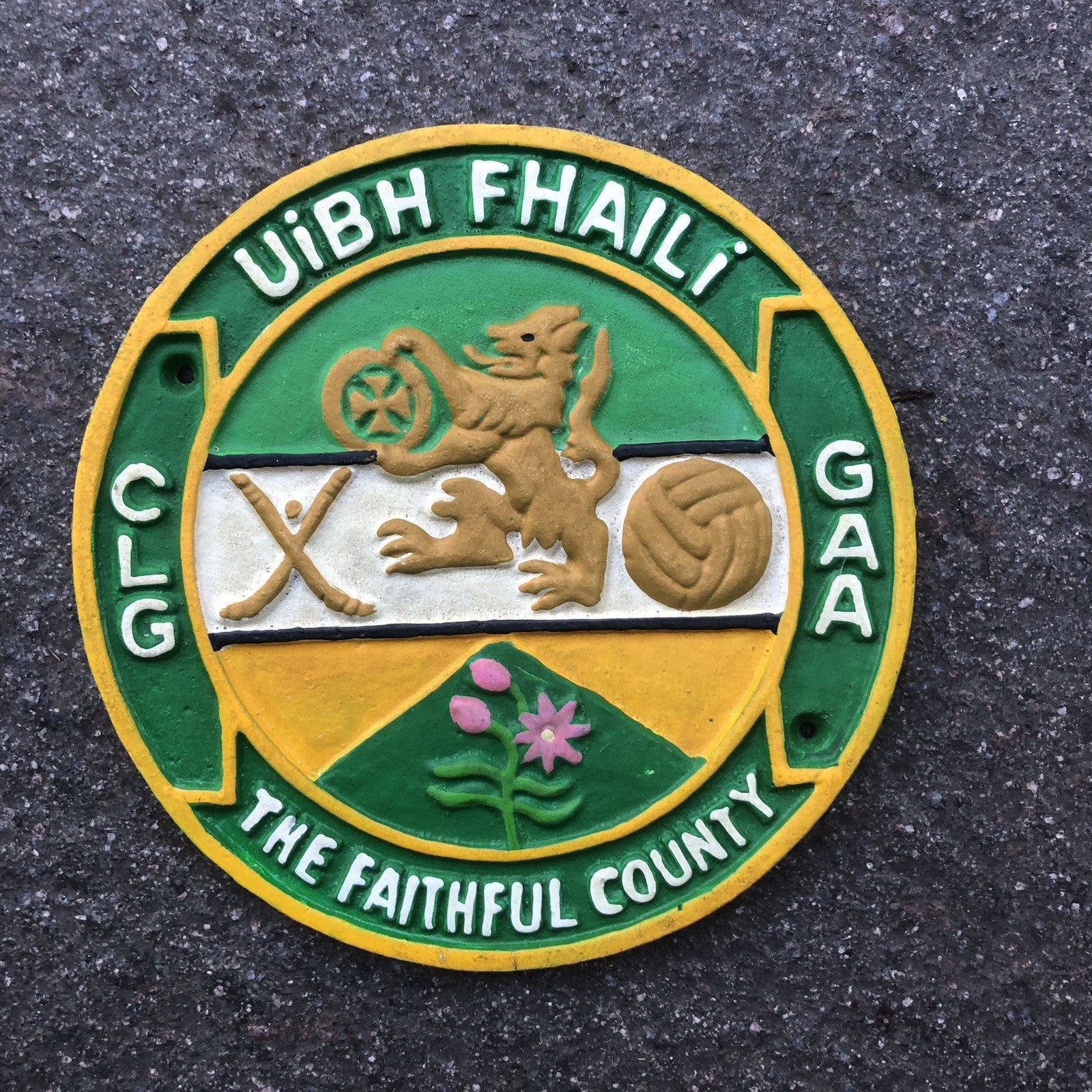 Offaly GAA Cast Iron Sign