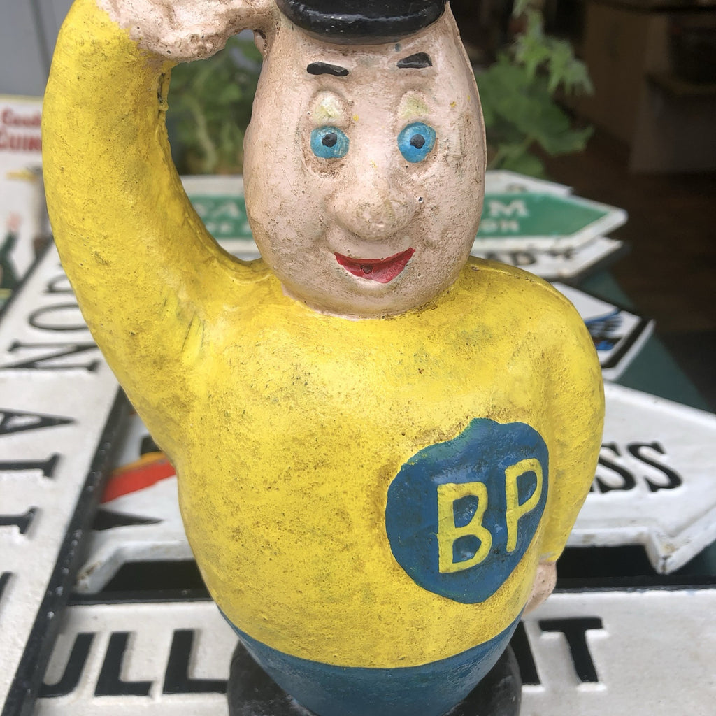 BP Cast Iron Money Man Box