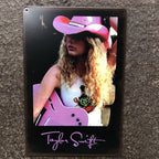Taylor Swift Metal Sign New Design
